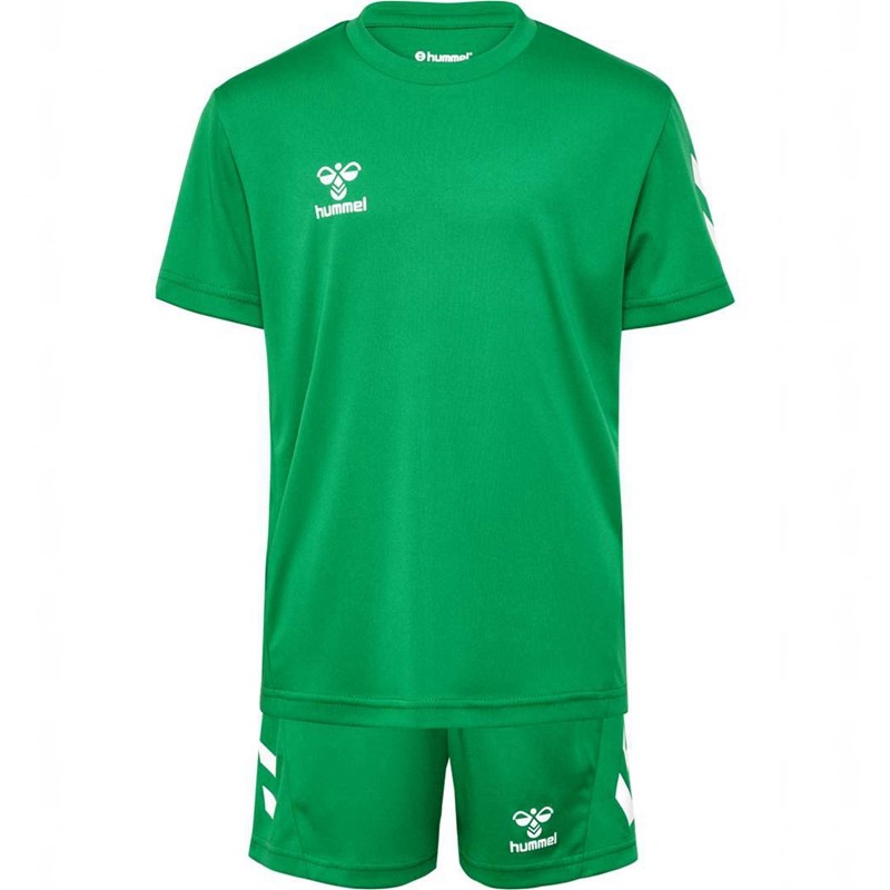Hummel Logo Sets Kinder Grün | 768762-344
