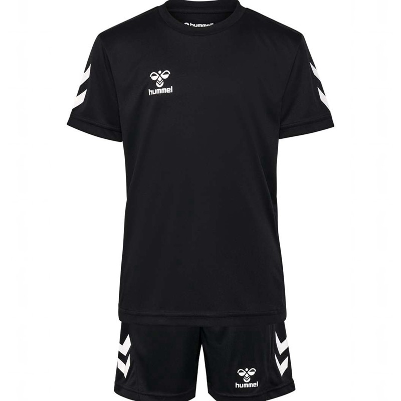 Hummel Logo Sets Kinder Schwarz | 086983-465