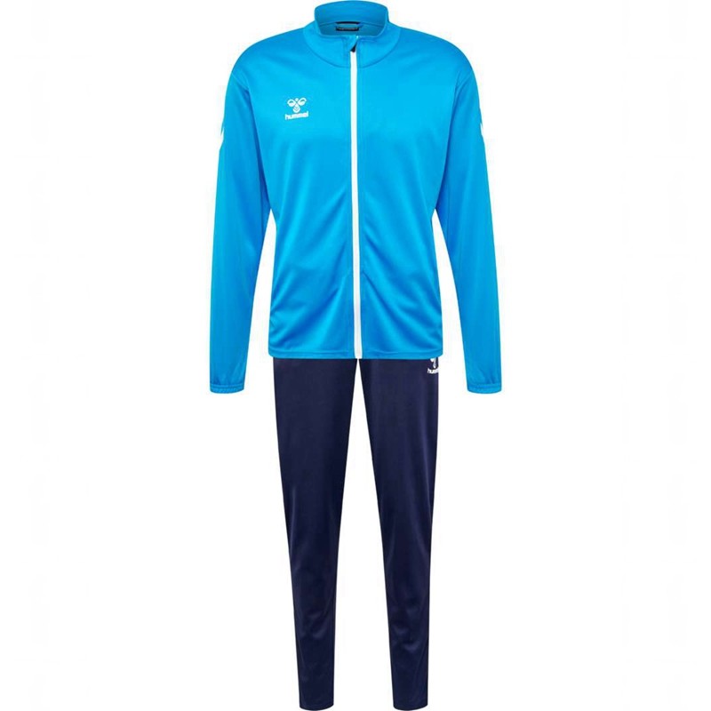 Hummel Logo Suit Sweatshirt Herren Blau | 613237-716