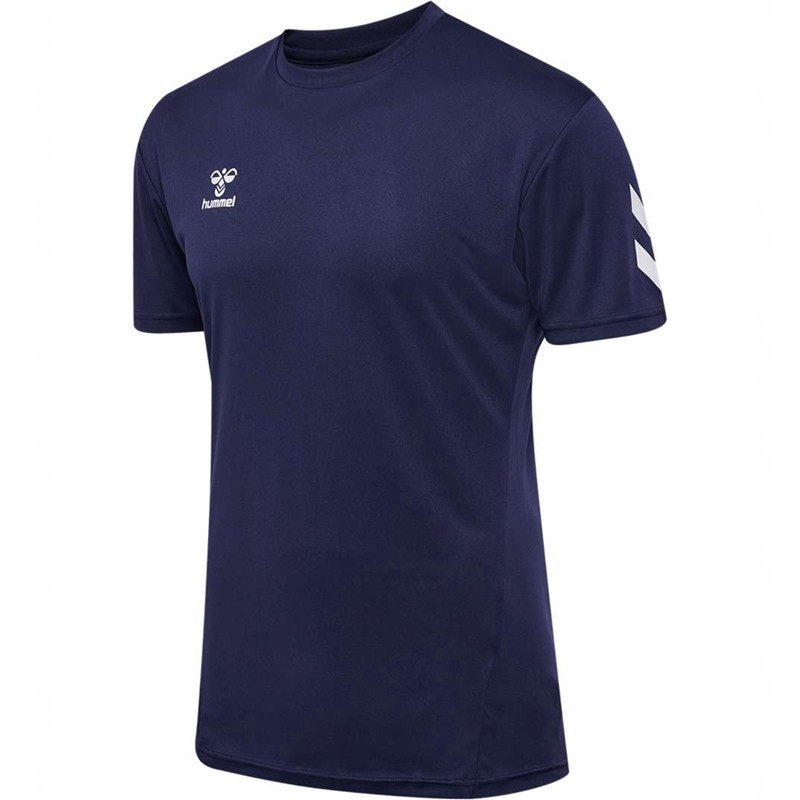 Hummel Logo T-shirts Herren Navy | 603154-571
