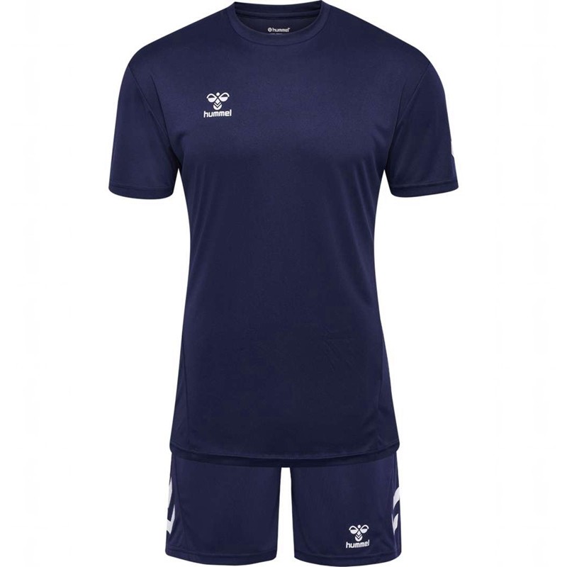 Hummel Logo T-shirts Herren Navy | 603154-571