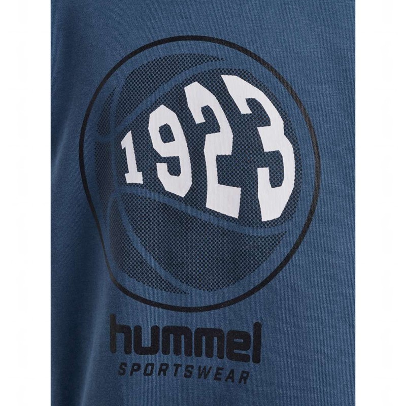 Hummel Loksi Sweatshirts Kinder Blau | 262215-820