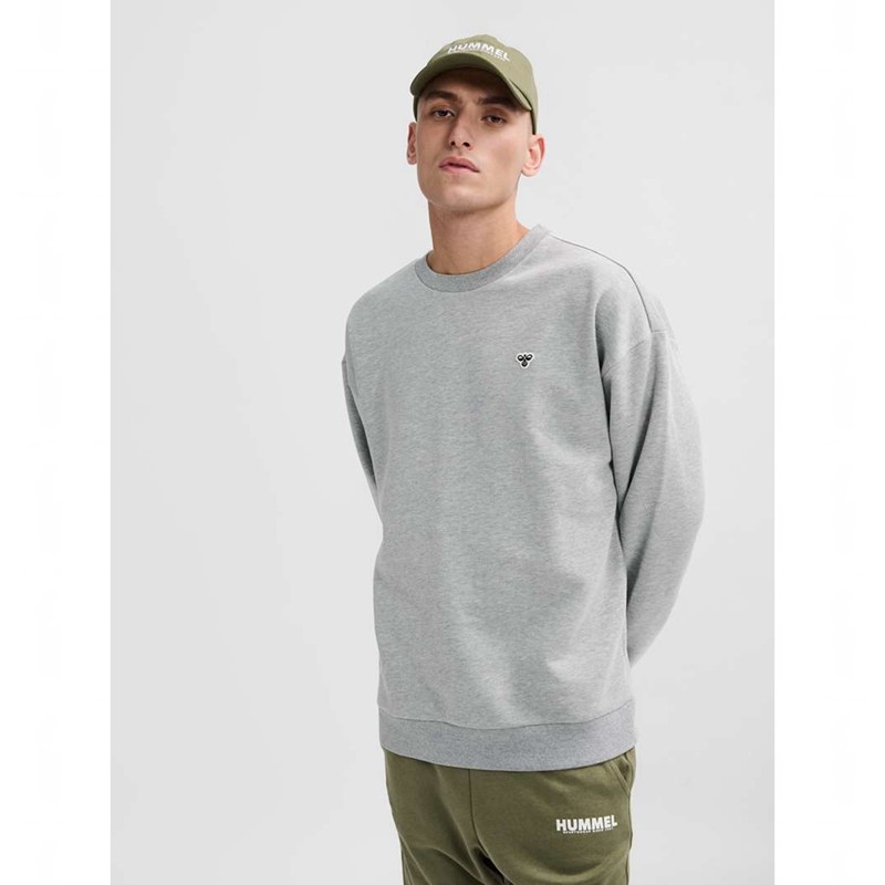 Hummel Loose Crewneck Bee Strumpfhose Damen Grau | 810798-064