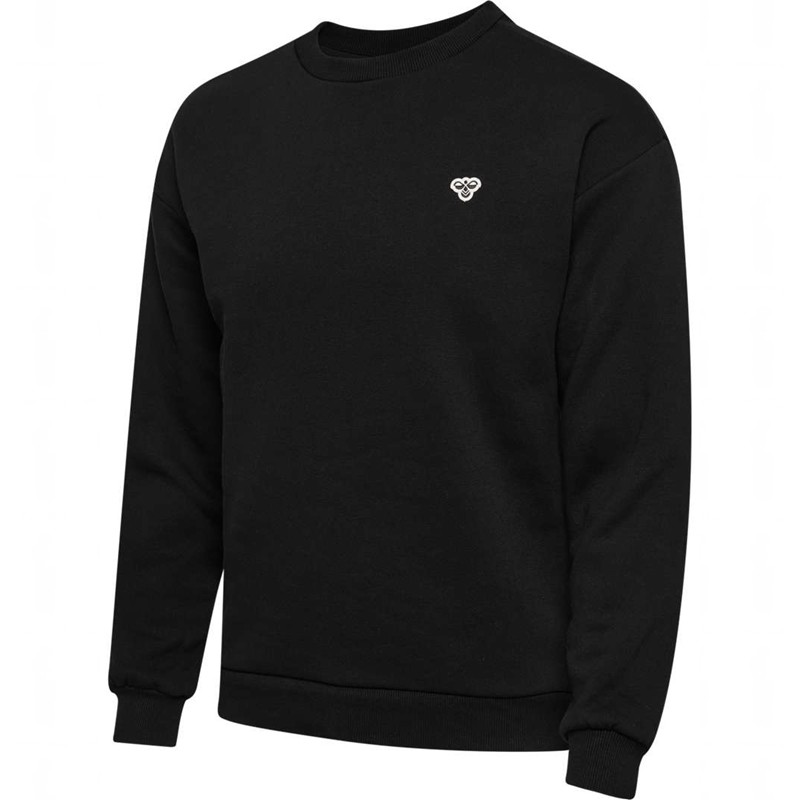 Hummel Loose Crewneck Bee Sweatshirt Herren Schwarz | 853692-305