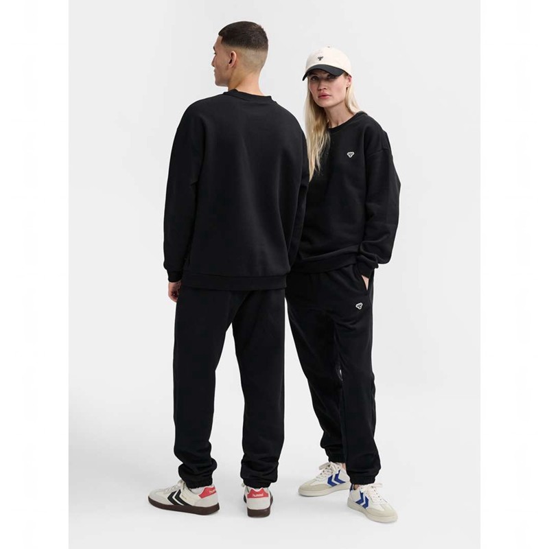Hummel Loose Crewneck Bee Sweatshirt Herren Schwarz | 853692-305
