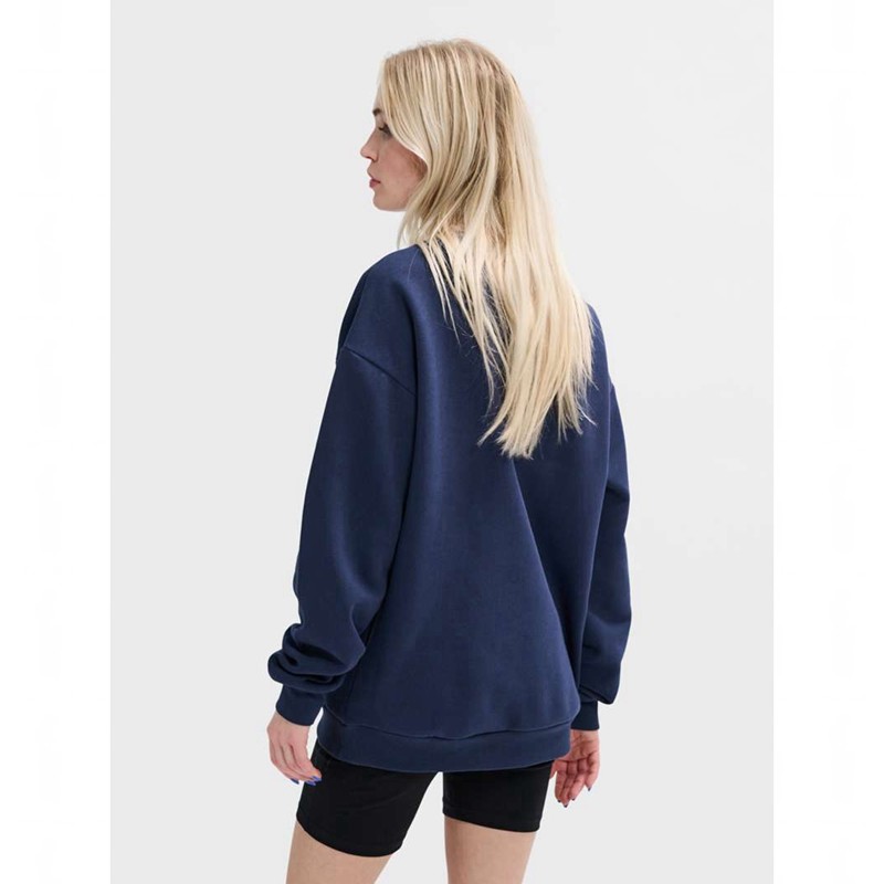 Hummel Loose Crewneck Bee Sweatshirt Herren Navy | 748956-168