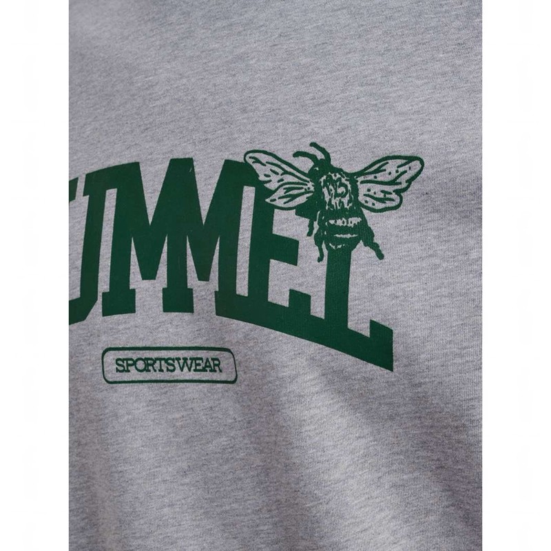Hummel Loose Crewneck University Bee Sweatshirt Herren Grau | 433303-207
