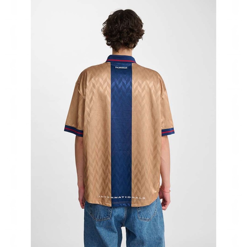 Hummel Loose Fb S/S Trikot Damen Gold | 510975-116