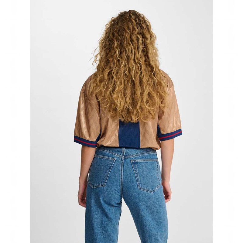 Hummel Loose Fb S/S Trikot Damen Gold | 510975-116
