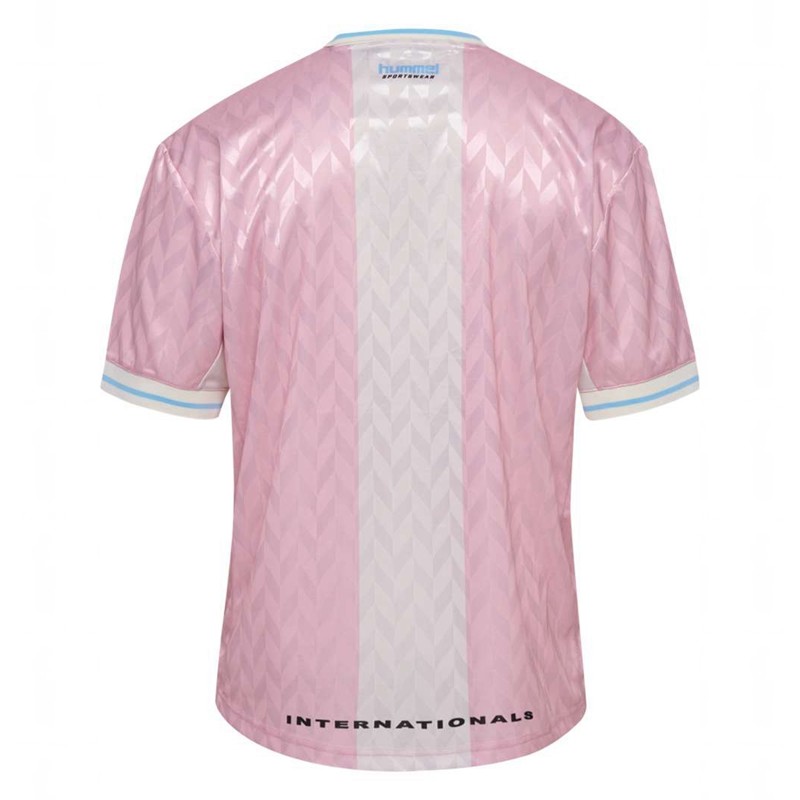 Hummel Loose Fb S/S Trikot Herren Rosa | 427811-389