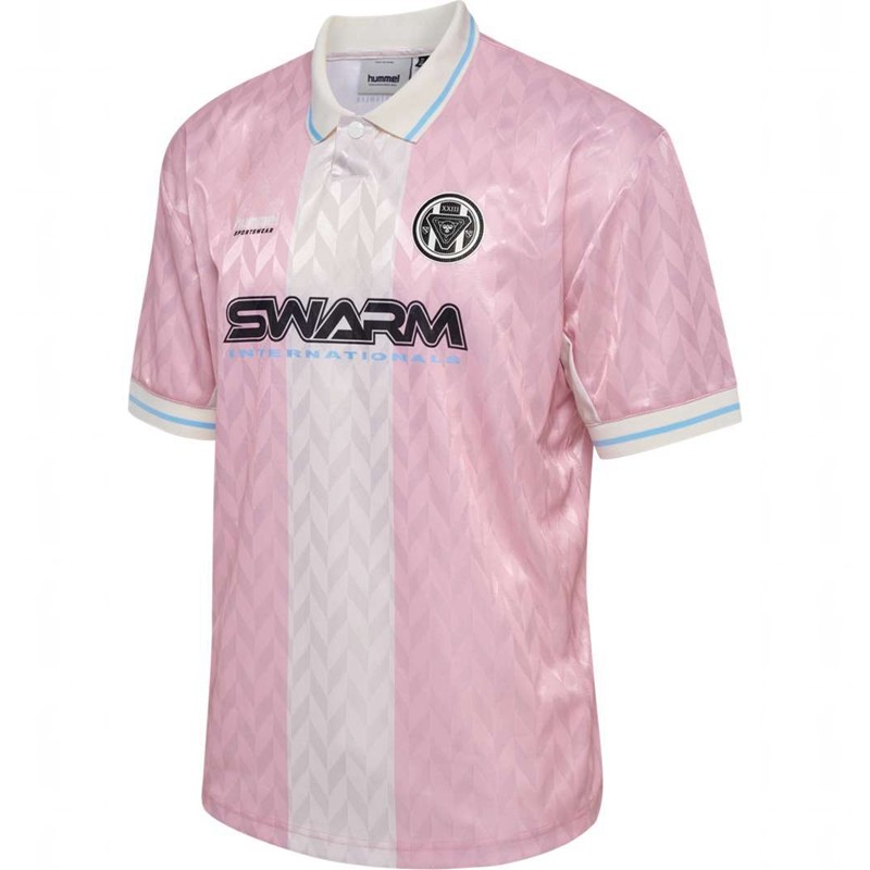 Hummel Loose Fb S/S Trikot Herren Rosa | 427811-389