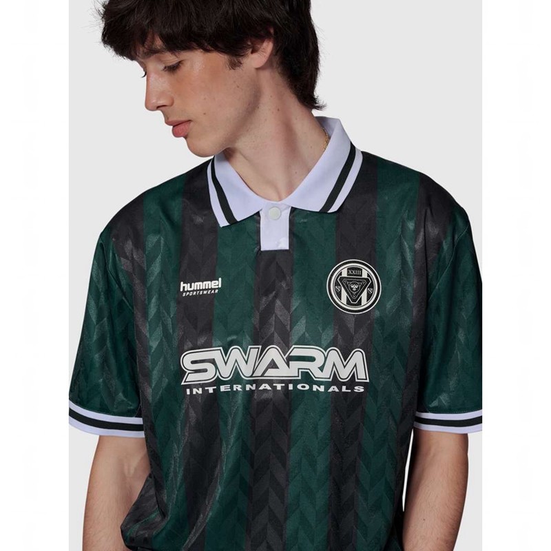 Hummel Loose Football S/S Trikot Herren Grün | 776966-697