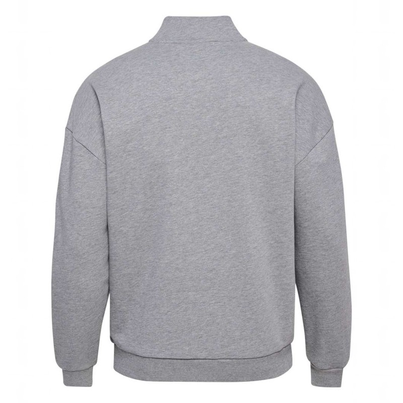 Hummel Loose Half Zip Bee Sweatshirt Herren Grau | 895488-452