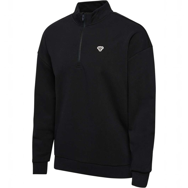 Hummel Loose Half Zip Bee Sweatshirt Herren Schwarz | 738772-763