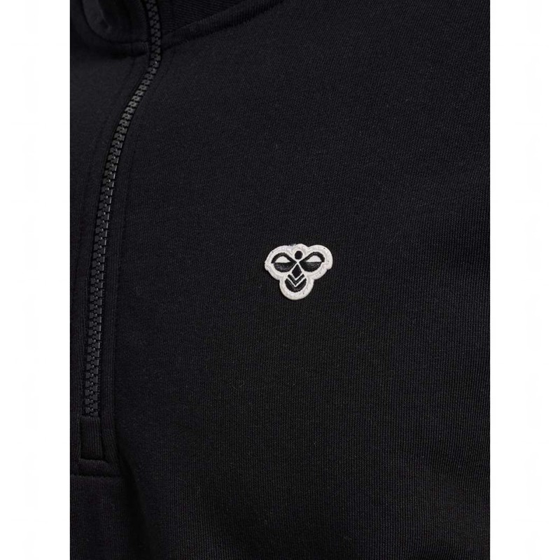 Hummel Loose Half Zip Bee Sweatshirt Herren Schwarz | 738772-763