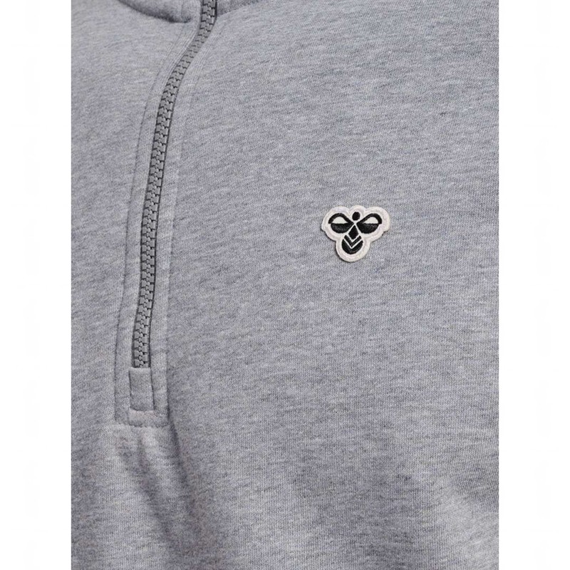 Hummel Loose Half Zip Bee Sweatshirts Damen Grau | 084121-824