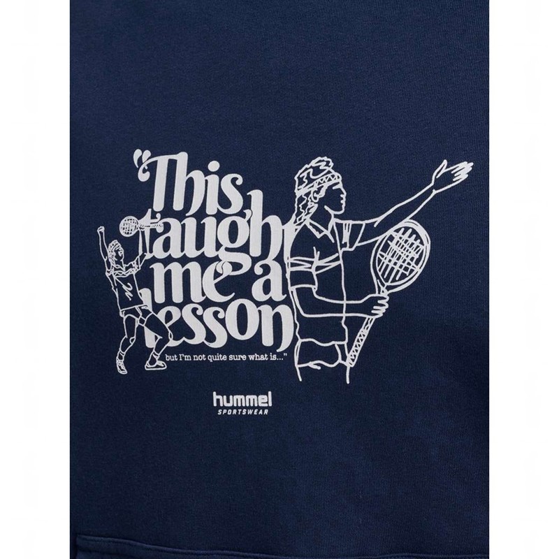 Hummel Loose Lesson Hoodie Herren Navy | 280837-420