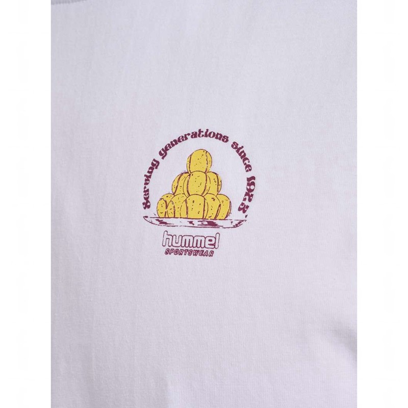 Hummel Loose S/S Call Us T-shirts Herren Weiß | 806802-178