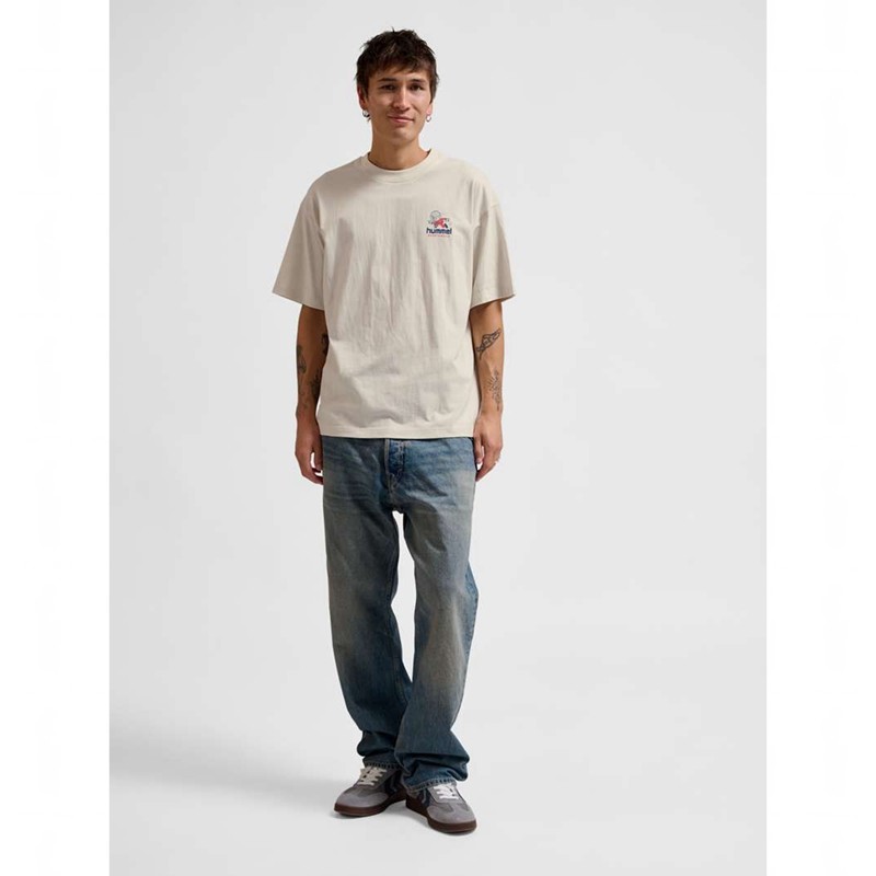 Hummel Loose S/S Headball T-shirts Herren Weiß | 730143-924