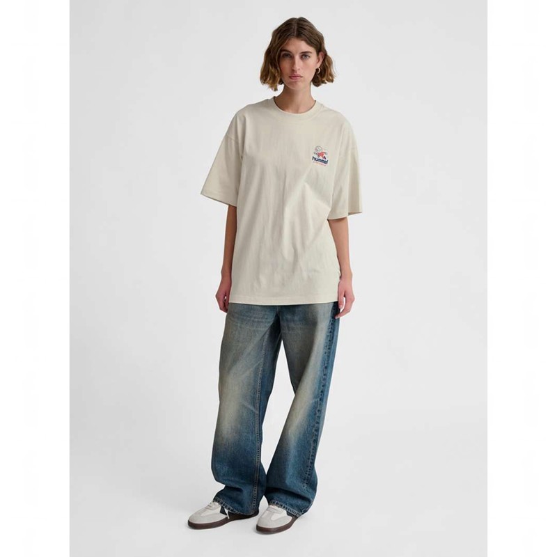 Hummel Loose S/S Headball T-shirts Herren Weiß | 730143-924