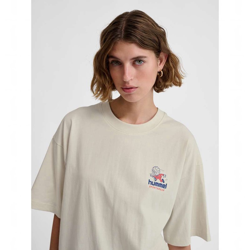 Hummel Loose S/S Headball T-shirts Herren Weiß | 730143-924