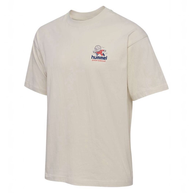 Hummel Loose S/S Headball T-shirts Herren Weiß | 730143-924