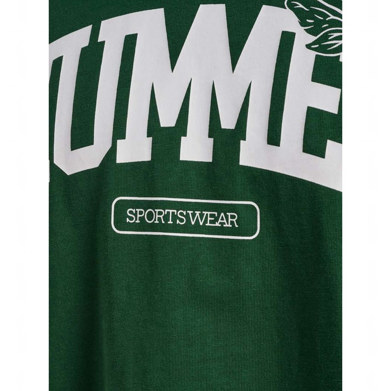 Hummel Loose S/S University Bee T-shirts Herren Grün | 345633-191