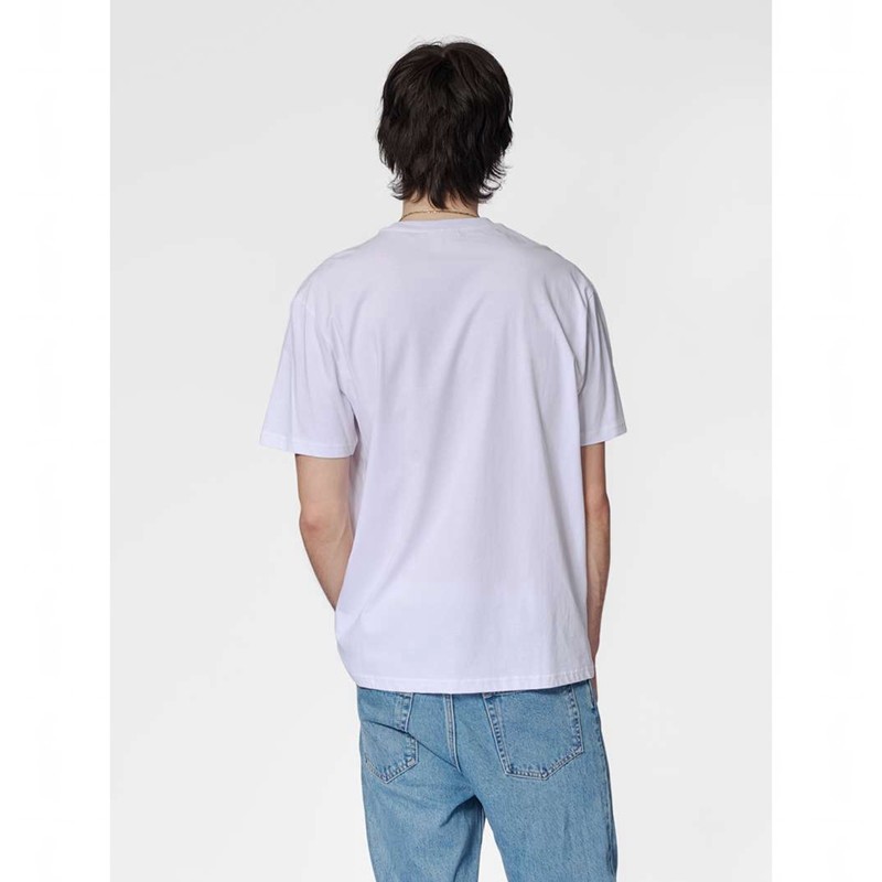 Hummel Loose S/S University Bee T-shirts Herren Weiß | 492016-221