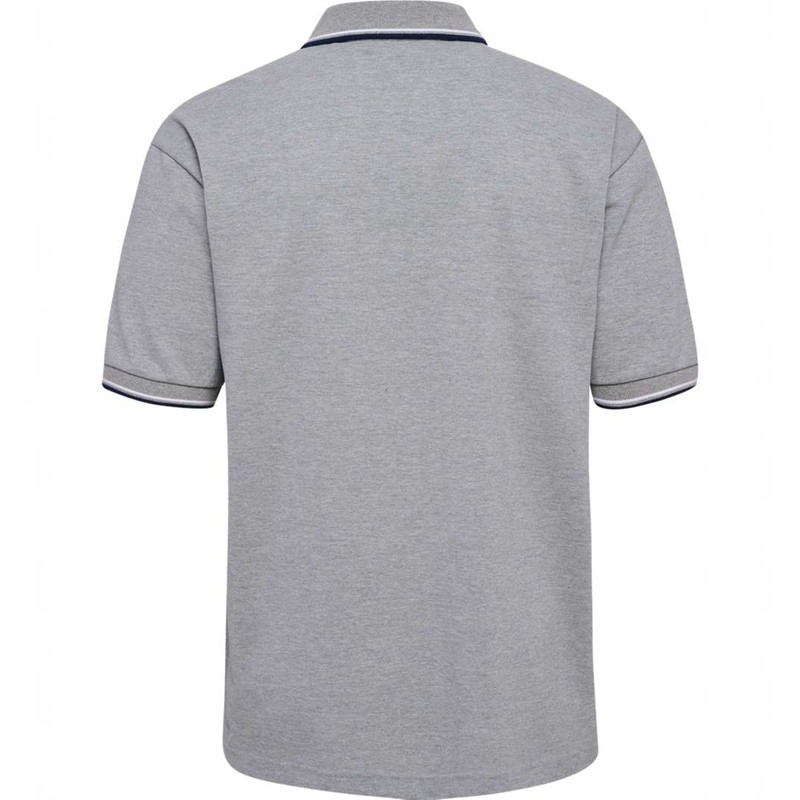 Hummel Loose Shirt S/S Bee Polo Shirts Herren Grau | 921599-995