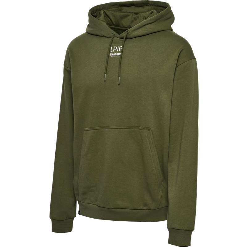 Hummel Lp10 Boxy Sweat Hoodie Herren Grün | 605977-055