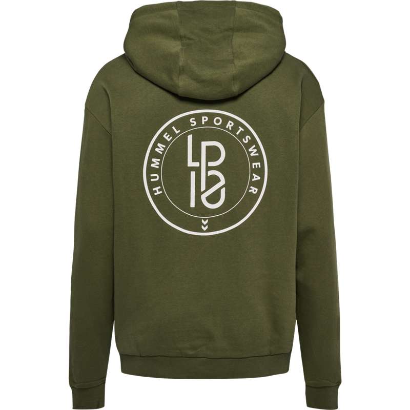 Hummel Lp10 Boxy Sweat Hoodie Herren Grün | 605977-055