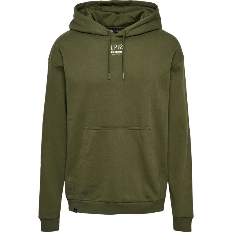 Hummel Lp10 Boxy Sweat Hoodie Herren Grün | 605977-055