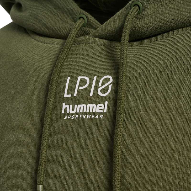 Hummel Lp10 Boxy Sweat Hoodie Herren Grün | 605977-055