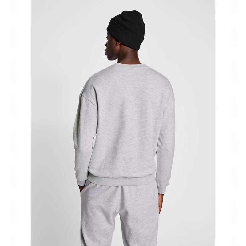 Hummel Lp10 Boxy Sweatshirt Herren Grau | 457648-044