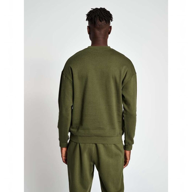 Hummel Lp10 Boxy Sweatshirt Herren Grün | 428739-114