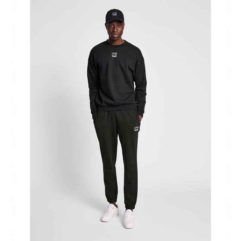 Hummel Lp10 Boxy Sweatshirt Herren Schwarz | 808294-743