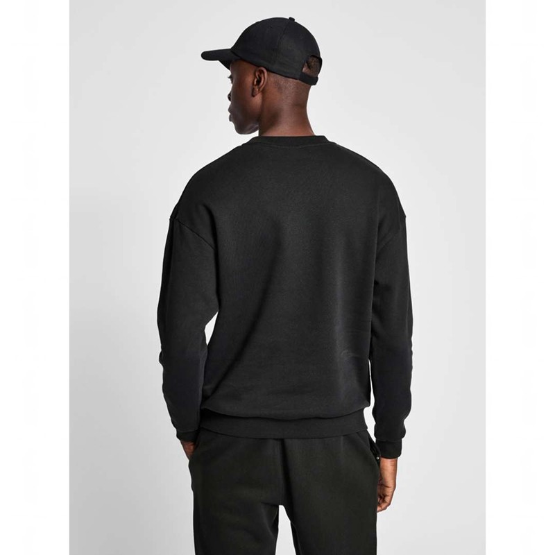 Hummel Lp10 Boxy Sweatshirt Herren Schwarz | 808294-743