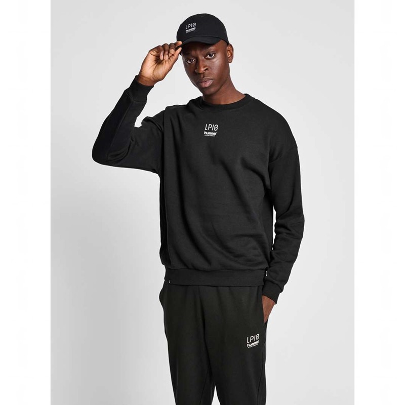 Hummel Lp10 Boxy Sweatshirt Herren Schwarz | 808294-743