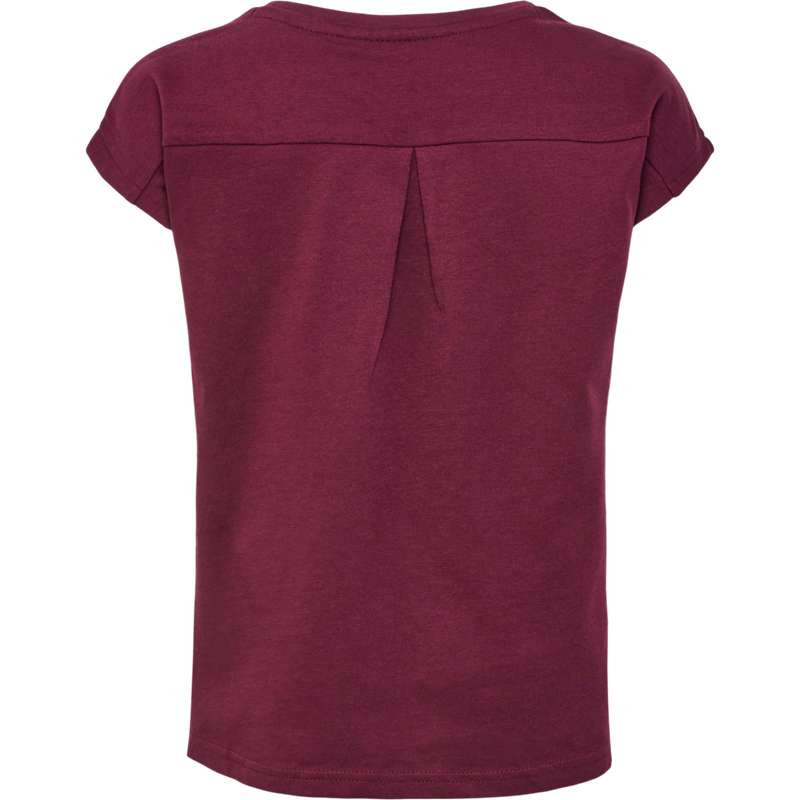 Hummel Luna S/S Hoodie Kinder Bordeaux | 806845-053