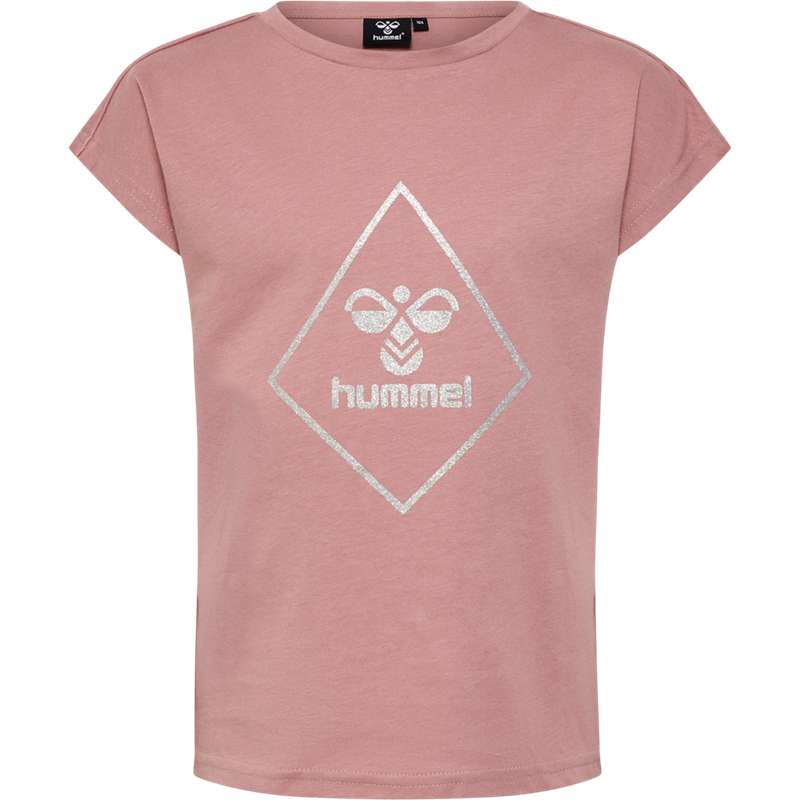 Hummel Luna S/S T-shirts Kinder Rosa | 804423-157