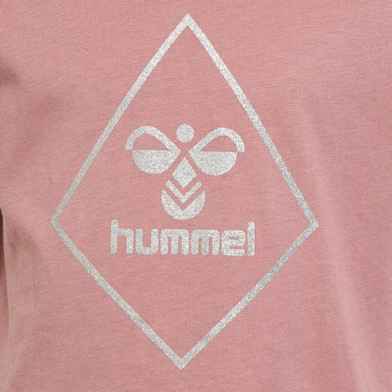 Hummel Luna S/S T-shirts Kinder Rosa | 804423-157
