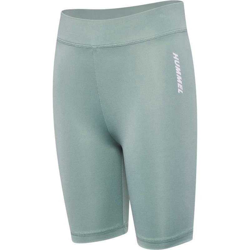 Hummel Luna Tights Kurze Hose Kinder Grün | 817894-748