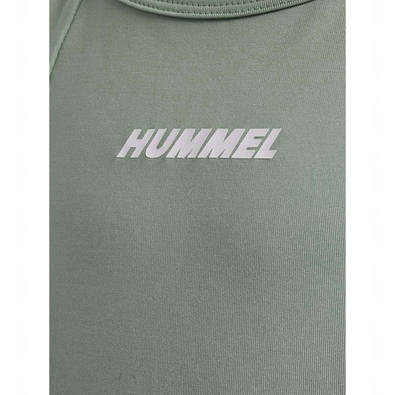 Hummel Luna Top S/S Sneakers Kinder Grün | 461238-442