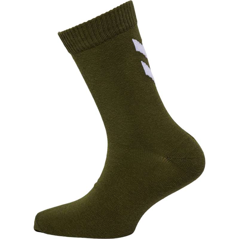 Hummel Make My Day 5-pack Socken Kinder Olivgrün | 708577-990
