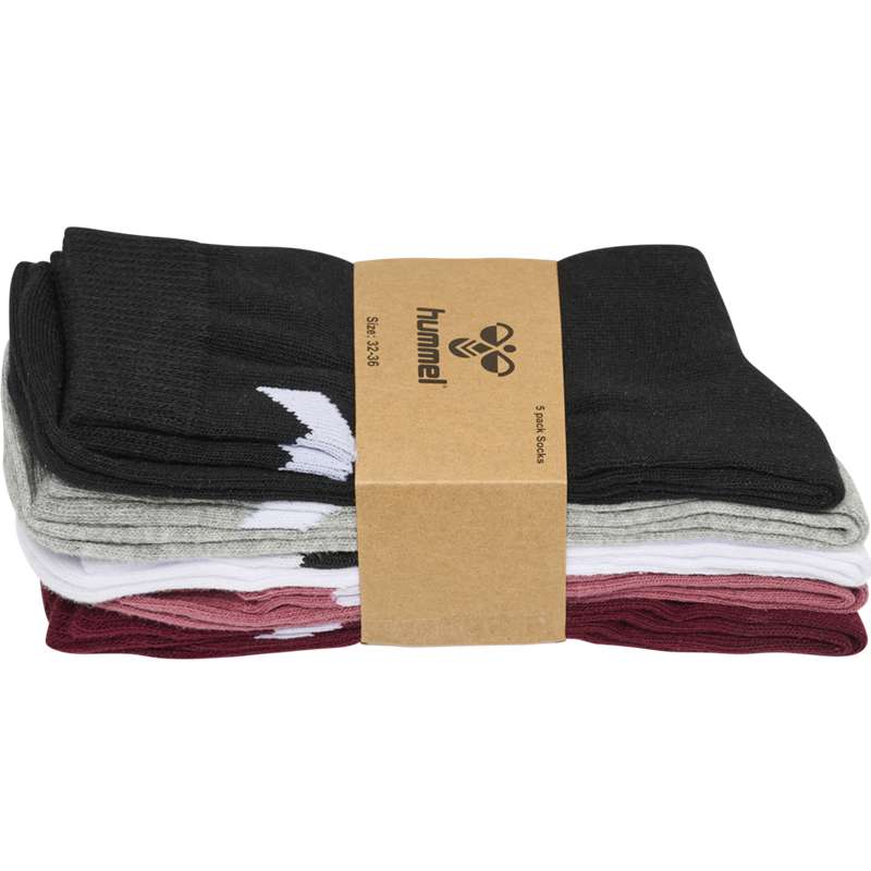 Hummel Make My Day 5-pack Socken Kinder Rosa | 419443-899