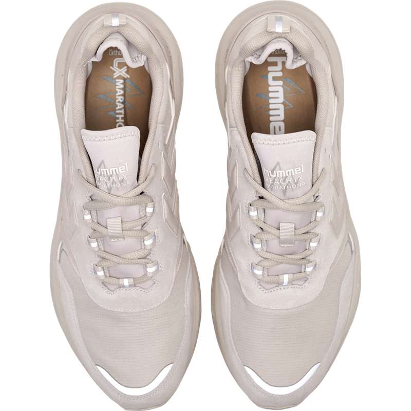 Hummel Marathona Reach Lx Tonal Rib Sneakers Herren Grau | 394146-691