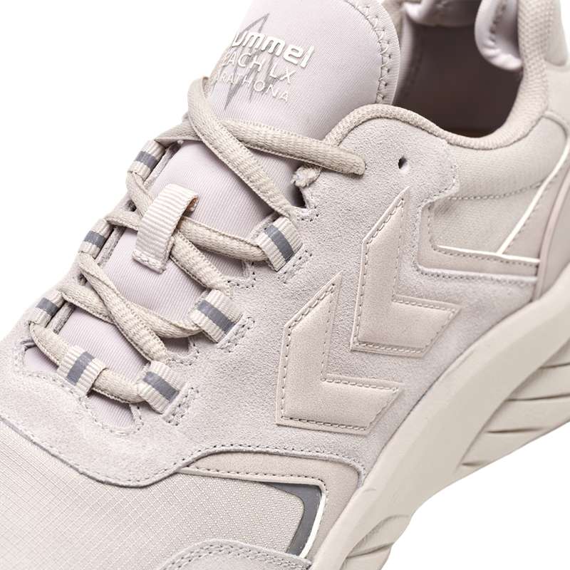 Hummel Marathona Reach Lx Tonal Rib Sneakers Herren Grau | 394146-691