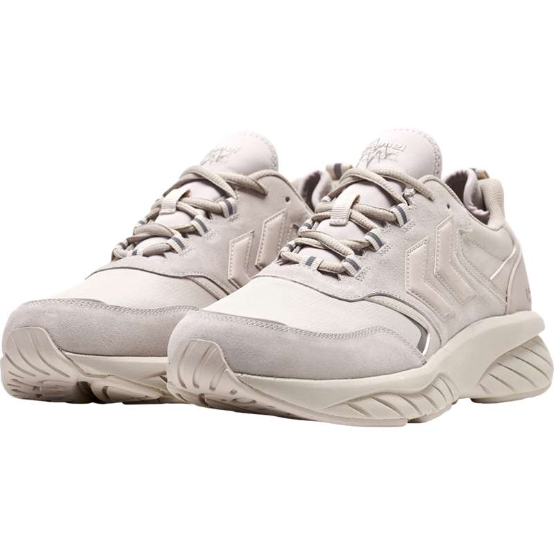 Hummel Marathona Reach Lx Tonal Rib Sneakers Herren Grau | 394146-691