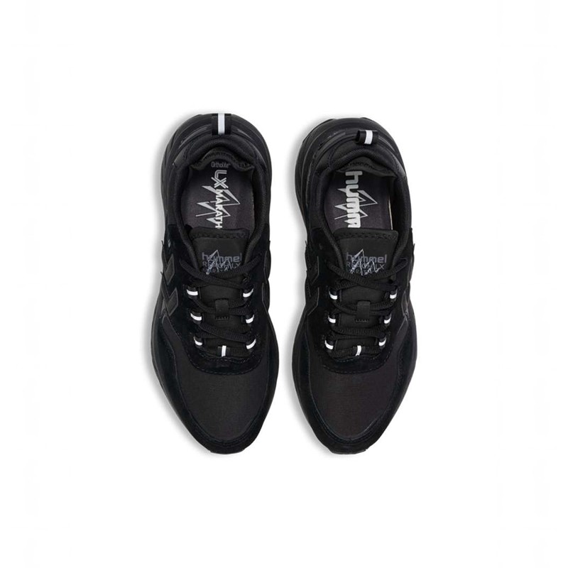 Hummel Marathona Reach Lx Tonal Rib Sneakers Herren Schwarz | 118761-688