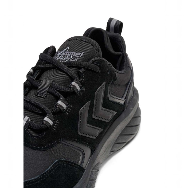 Hummel Marathona Reach Lx Tonal Rib Sneakers Herren Schwarz | 118761-688